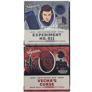 Dr. Squatch x Stranger Things Men’s Natural Soap 2 Set